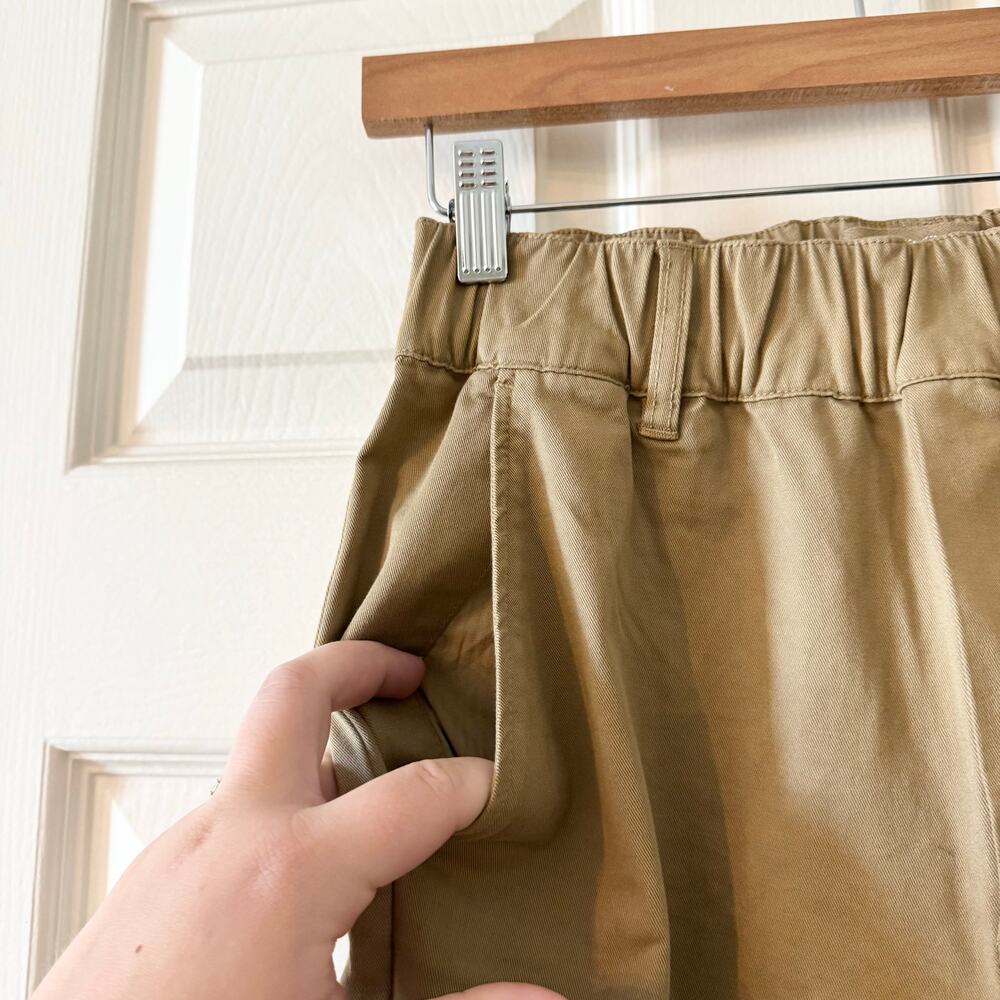 Toast Gabi Cotton Pull On Pants in Ash Brown - Picture 8 of 11